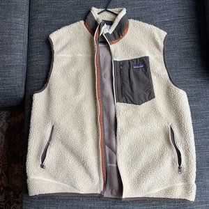 Patagonia Retro-X Vest - Men's XL - Natural Cream